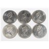 Image 2 : #128 LOT 6 CANADA DOLLARS 1969 TO 1986 ASSORTED