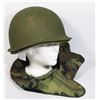 Image 1 : #150 UNITED STATE M1 HELMET LINER CHINSTRAP CAMO