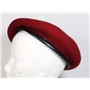 Image 2 : #169 RED MILITARY BERET