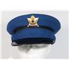 Image 1 : #178  CANADIAN CUSTOMS PEAKED CAP 1980 W/BADGE