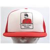 Image 2 : #189 RED COAT TRAIL BASEBALL CAP HAT VINTAGE