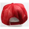 Image 4 : #189 RED COAT TRAIL BASEBALL CAP HAT VINTAGE