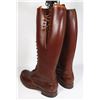 Image 3 : #191 WW2 1941 RCMP HIGHBROWN BOOTS TRIUMPH MP