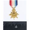 Image 2 : #216 WW1 MINIATURE  1914 1915 STAR BRITAIN CANADA