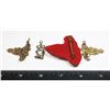 Image 2 : #248 WW2 ROYAL CANADIAN ARTILLERY CAP BADGE SET