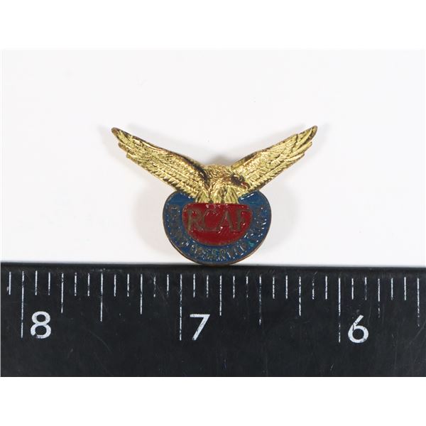 #265 WW2 RCAF GROUND OBSERVER CORPS PIN BADGE