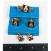 Image 1 : #268 CANADIAN LEGION CUFFLINKS PIN BOXED SET