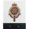 Image 1 : #296 CANADIAN MILITAR LOGISTICS CAP BADGE
