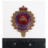 Image 1 : #297 ROYAL CANADIAN ENGINEERS CAP BADGE  VARIATION
