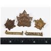 Image 1 : #309 WW1 CANADIAN EXPEDITIONARY FORCES CAP BADGE