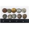 Image 1 : #314 10 GERMAN ARMY MILITARY BUTTONS