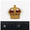 Image 1 : #317  WW2 KINGS CROWN UNIFORM INSIGNIA