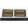 Image 1 : #319 WORLD WAR TWO UNIFORM UNCUT CANADA TITLES