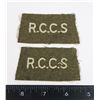 Image 1 : #326 ROYAL CANADIAN CORPS OF SIGNALS CLOTH