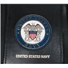 Image 2 : #344 UNITED STATES NAVY ID WALLET W/ BADGE
