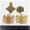 Image 1 : #354 3 EUROPEAN INSIGNIA FOR RESTORATION MISSING