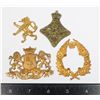 Image 1 : #357 3 EUROPEAN INSIGNIA FOR RESTORATION MISSING