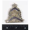 Image 1 : #374 VINTAGE LETHBRIDGE POLICE CAP BADGE QEII
