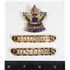 Image 1 : #383 CANADA CUSTOMS CAP BADGE + HAT INSIGNIA