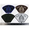 Image 1 : #387 4 RCMP ERT POLICE SHOULDER PATCHES  VARIANTS