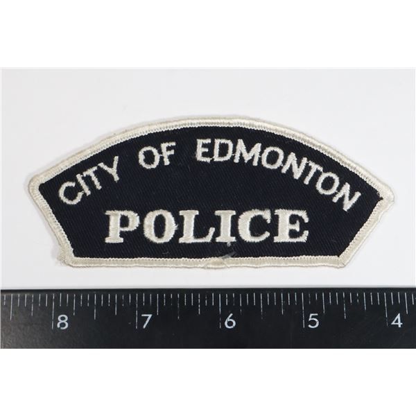 #395 VINTAGE ALBERTA CITY OF EDMONTON POLICE PATCH