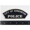 Image 1 : #395 VINTAGE ALBERTA CITY OF EDMONTON POLICE PATCH