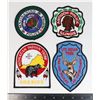 Image 1 : #398 LOT 4 FIRST NATIONS POLICE PATCHES INCLUDING