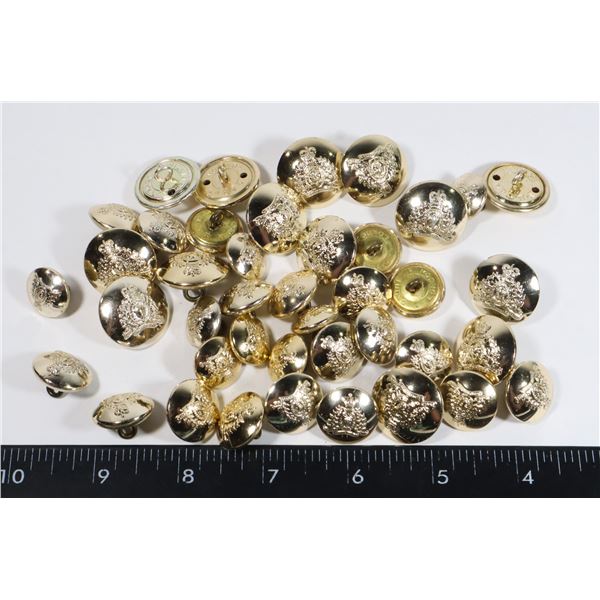 #402 40+ ROYAL CANADIAN MOUNTED POLICE BUTTON