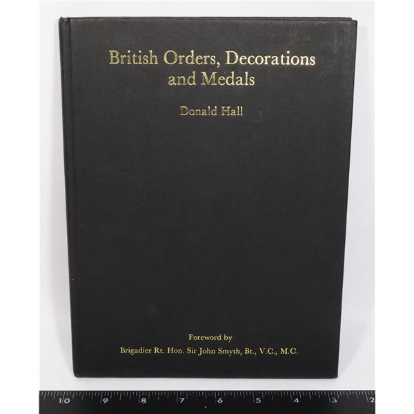 #410 BRITISH ORDERS DECORATIONS AND MEDALS BOOK