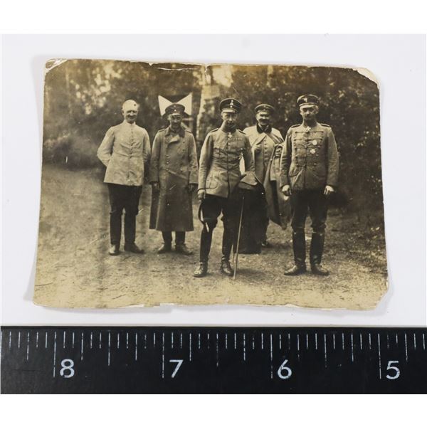 #414 WW1 IMPERIAL GERMAN OFFICERS MEDAL PHOTO