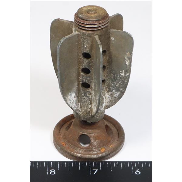 #418 WW2 CANADIAN MORTAR ROUND TAIL PIECE