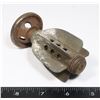 Image 3 : #418 WW2 CANADIAN MORTAR ROUND TAIL PIECE