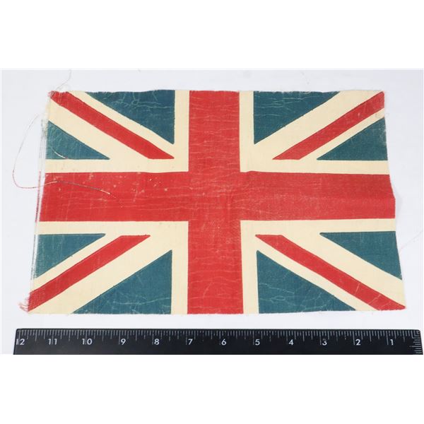 #425  WW2 BRITISH UNION JACK FLAG 12X8 INCHES