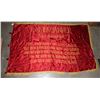 Image 1 : #426 EAST GERMAN COMMUNIST BANNER FLAG 65X48