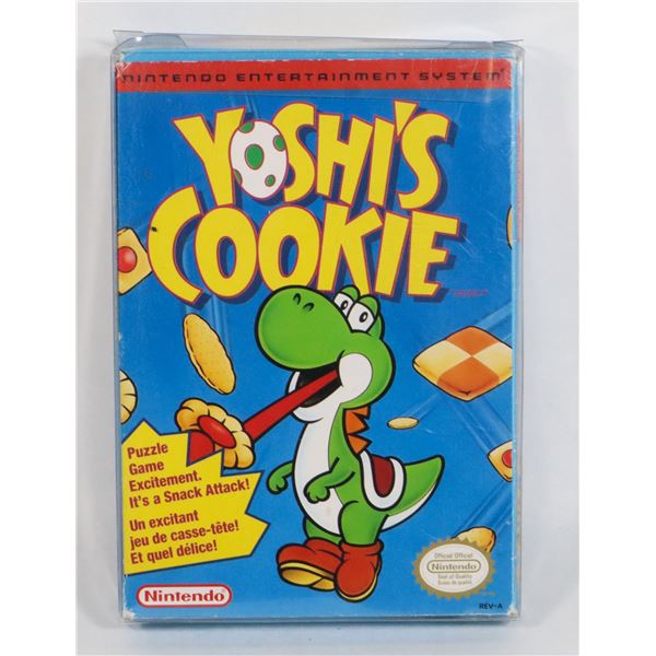 #436 NINTENDO NES YOSHI'S COOKIE GAME CIB