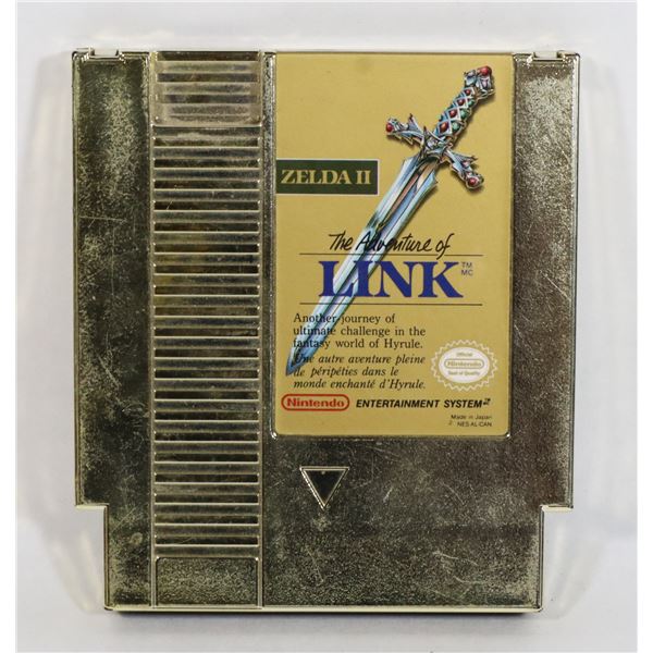 #438  NES ZELDA II   THE LEGEND OF ZELDA GOLD CART