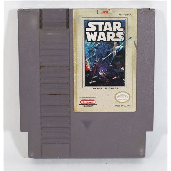 #444  NINTENDO NES GAME STAR WARS WORKS!