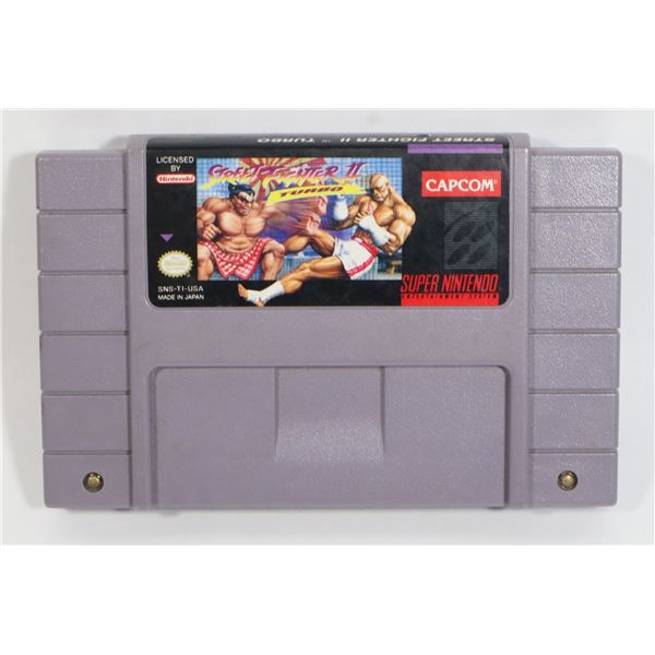 #453 SUPER NINTENDO SNES  STREET FIGHTER II TURBO