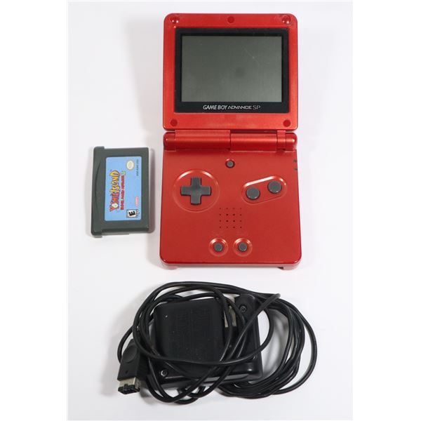 #466 NINTENDO GAME BOY ADVANCE SP +YOSHIS ISLAND