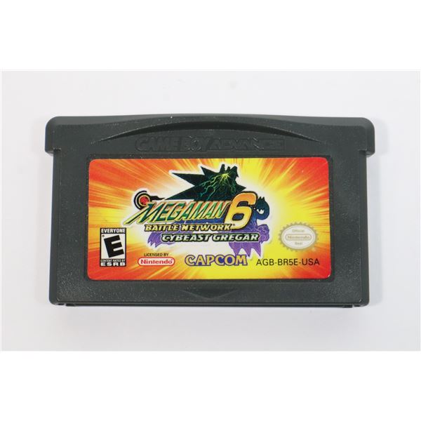 #468 NINTENDO GBA MEGAMAN 6 BATTLE NETWORK