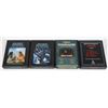 Image 1 : #491 LOT 4 ATARI 2600 GAMES DEFENDER ASTEROIDS