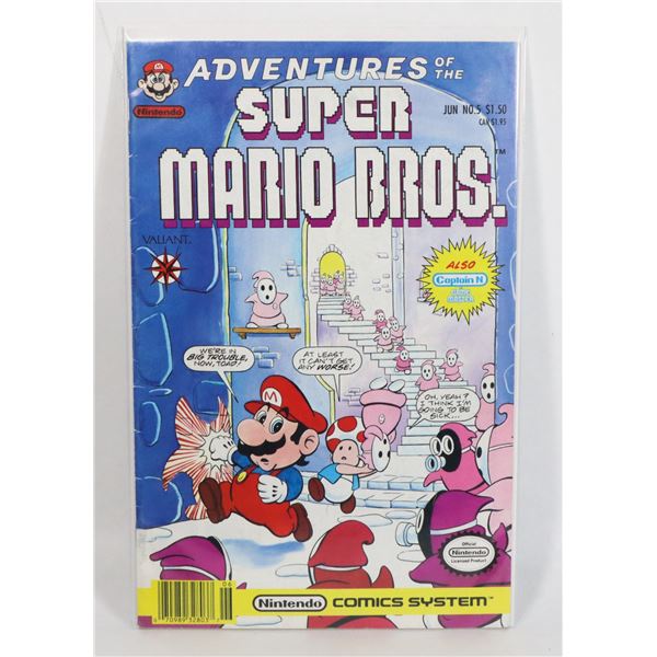 #516 VALIANT  ADVENTURES OF SUPER MARIO BROTHERS