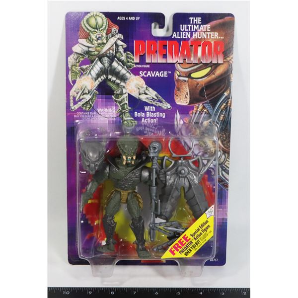 #527 KENNER PREDATOR SCAVAGE SEALED  FIGURE 1993