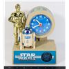 Image 1 : #571 1980 STAR WARS TALKING ALARM CLOCK BRADLEY