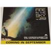 Image 2 : #579  SCI-FI HORROR POSTER FIRE IN THE SKY 1993