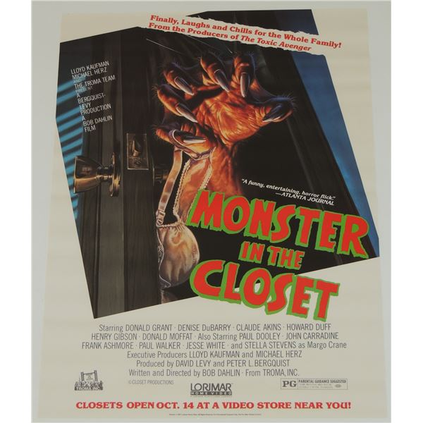 #583 TROMA HORROR MOVIE MONSTER IN THE CLOSET