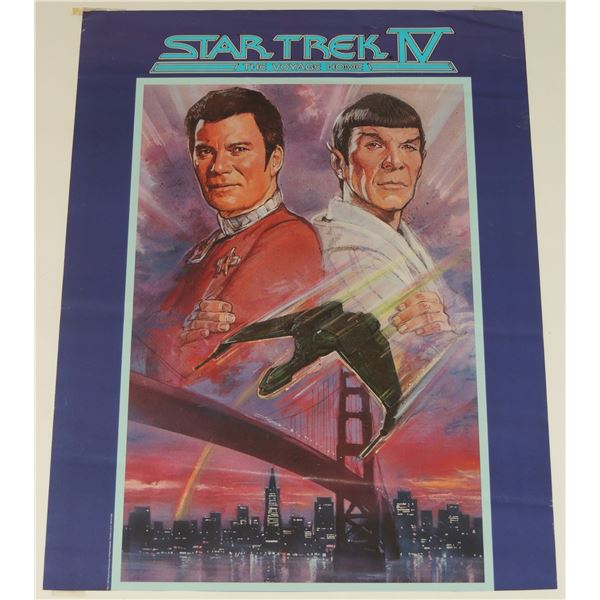#594 SCI-FI POSTER STAR TREK IV THE VOYAGER HOME