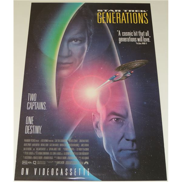 #596  SCI-FI POSTER STAR TREK GENERATIONS 1994