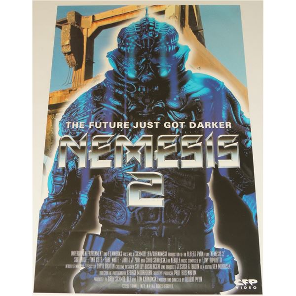 #597 SCI-FI MOVIE POSTER NEMESIS 2 NEBULA 1995