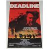 Image 1 : #627     CULT WAR MOVIE POSTER DEADLINE 1987